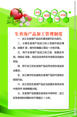 生食海產(chǎn)品加工與銷(xiāo)售管理制度全攻略